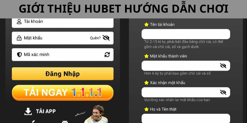 Hướng dẫn cho thành viên các thao tác đăng ký tài khoản và trải nghiệm game hay